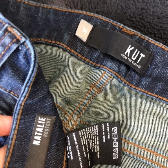 NWOT Kut Natalie Bootcut Jeans - Picture 3 of 3